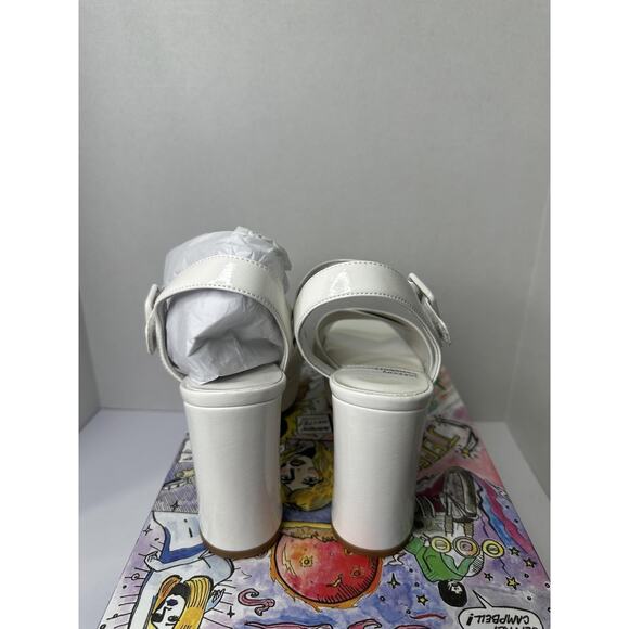 Jeffrey Campbell Women's Amma Platform High Block Heel Sandals EU 41 US 11 - Picture 5 of 6